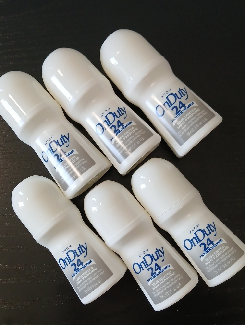 🩶Avon Unscented On Duty Roll-On Anti-Perspirent Deodorant